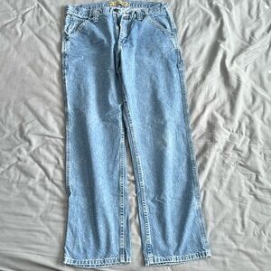 Lee Carpenter Jeans size 33x30 excellent used condition. No rips or tears.